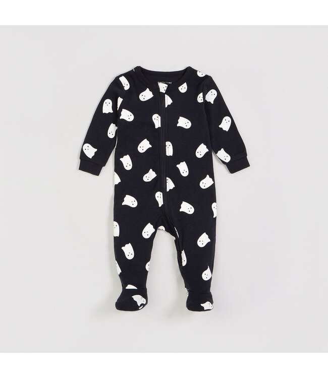 PETIT LEM PYJAMA À PATTES FANTÔMES PHOSPHORESCENT - NOIR