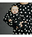 PETIT LEM PYJAMA À PATTES FANTÔMES PHOSPHORESCENT - NOIR