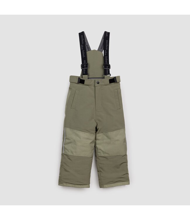 PANTALON DE NEIGE VERT KAKI La Petite Penderie