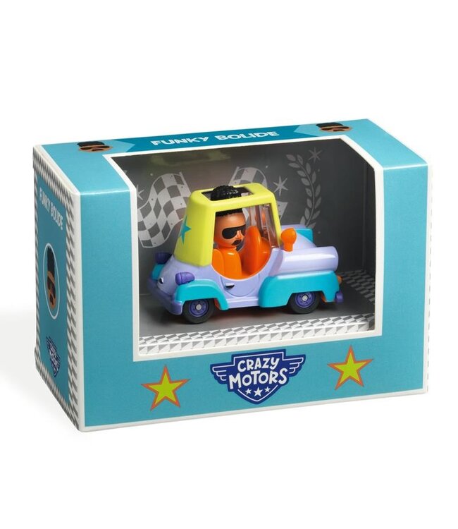 DJECO VOITURE CRAZY MOTORS - FUNKY BOLIDE