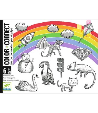 DJECO JEU DE CONNEXION -  COLOR CONNECT
