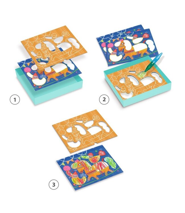 DJECO COLORIAGE - FUNAMBULE ET BALLES