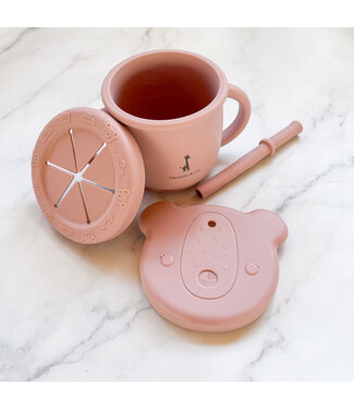 MICASSO & CO TASSE D'APPRENTISSAGE 2 EN 1- MAUVE