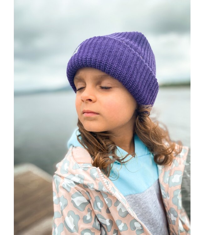 BROMANCE TUQUE DOUBLÉ FLEECE - MAUVE