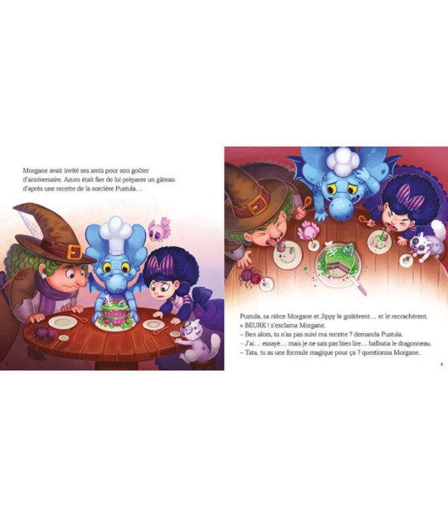 AUZOU LIVRE - AZURO À L'ÉCOLE DES MONSTRES