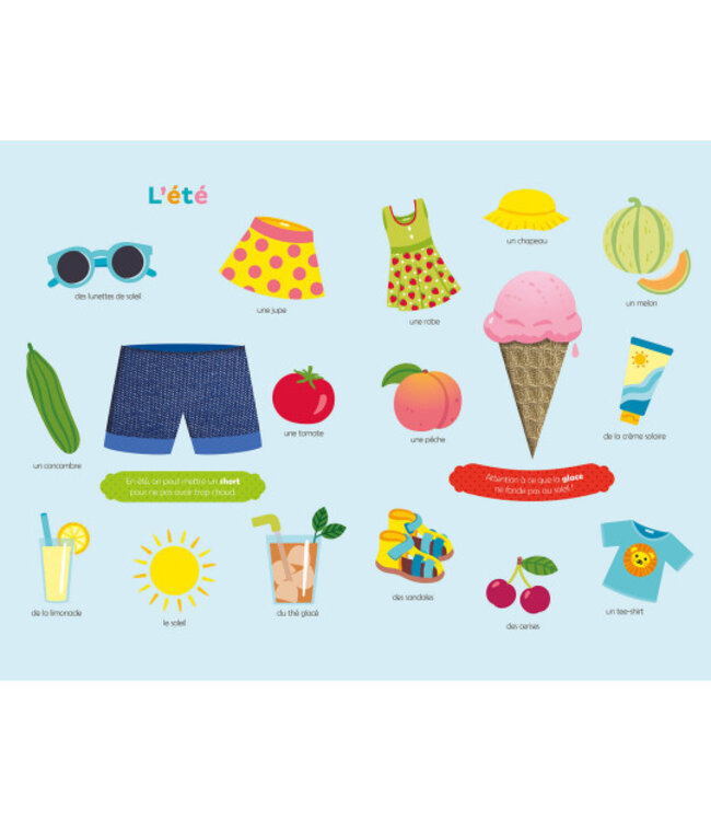 AUZOU LIVRE - MES PREMIÈRES SAISONS À TOUCHER