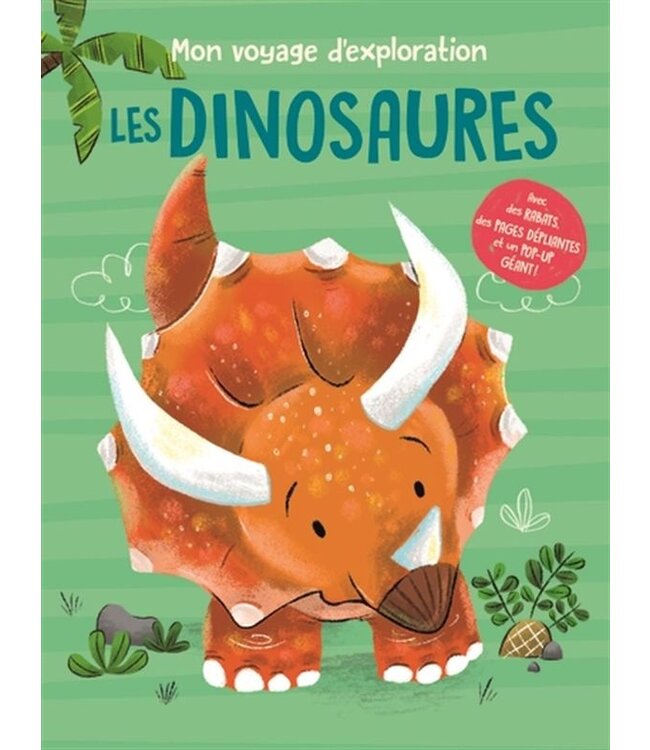 LIVRE - MON VOYAGE D'EXPLORATION : LES DINOSAURES