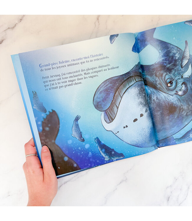 LIVRE - GRAND-PÈRE BALEINE, RACONTE MOI L'HISTOIRE...