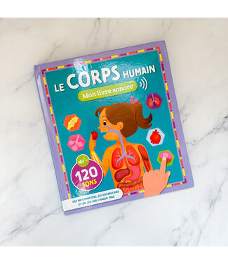 1,2,3 SOLEIL! LIVRE SONORE - LE CORPS HUMAIN