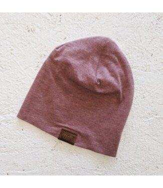 LOU MARINE TUQUE BAMBEANIE - HEATHER ROSE BROWN