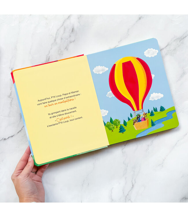 AUZOU LIVRE - LE MERVEILLEUX VOYAGE DE P'TIT LOUP