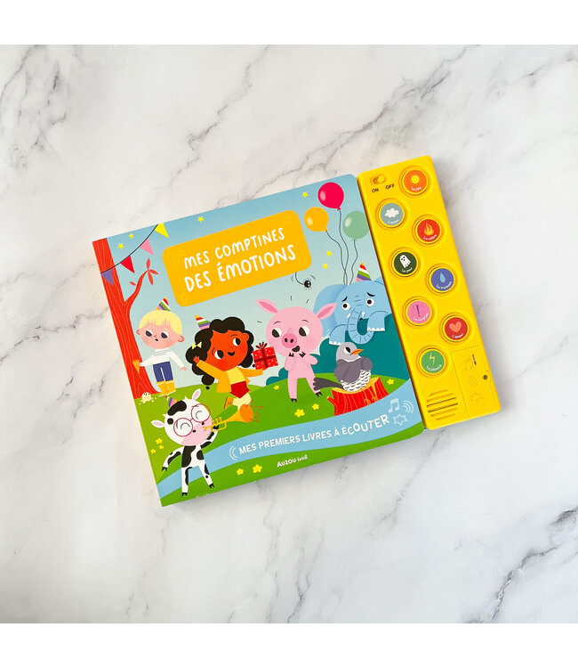 AUZOU MES 1ERS LIVRES À ÉCOUTER - MES COMPTINES DES ÉMOTIONS