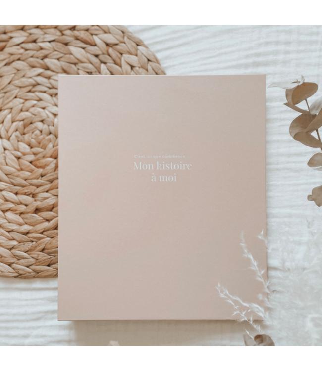 LE PETIT TABLEAU NOIR LIVRE DE BÉBÉ MON HISTOIRE À MOI- BLUSH