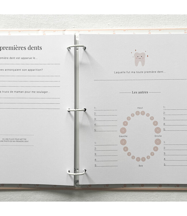 LE PETIT TABLEAU NOIR LIVRE DE BÉBÉ MON HISTOIRE À MOI- BLUSH