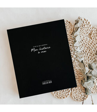 LE PETIT TABLEAU NOIR LIVRE DE BÉBÉ MON HISTOIRE À MOI - NOIR