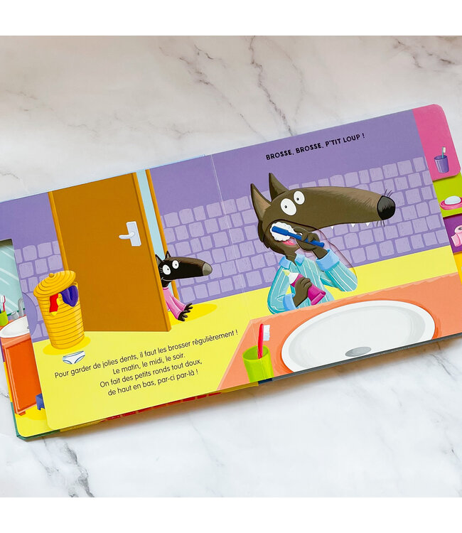 AUZOU LIVRE - P'TIT LOUP : JE SUIS TOUT PROPRE