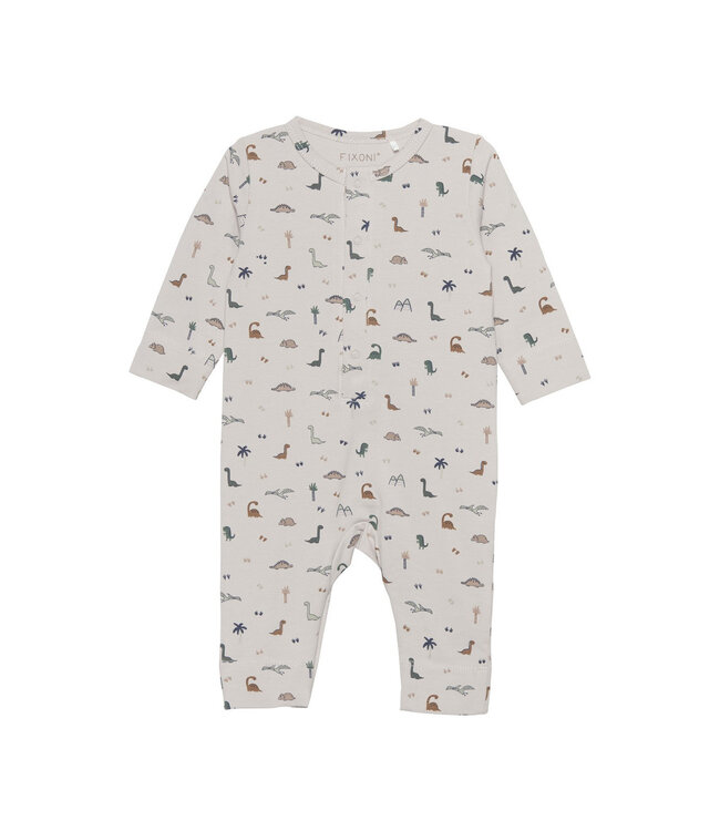 FIXONI ROMPER MANCHES LONGUES - MUSHROOM