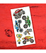 PiCO TATOO TATOUAGES TEMPORAIRES - LES CAMIONS MONSTRES
