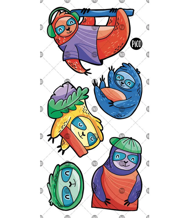 PiCO TATOO TATOUAGES TEMPORAIRES - LES PARESSEUX COOLS