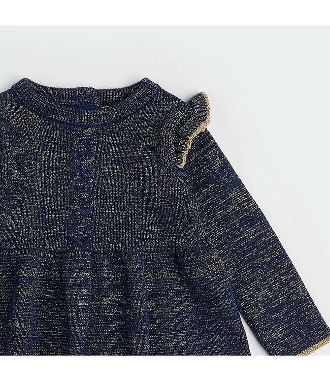 PETIT LEM ENS. 3 MCX ROBES BLEU ET OR