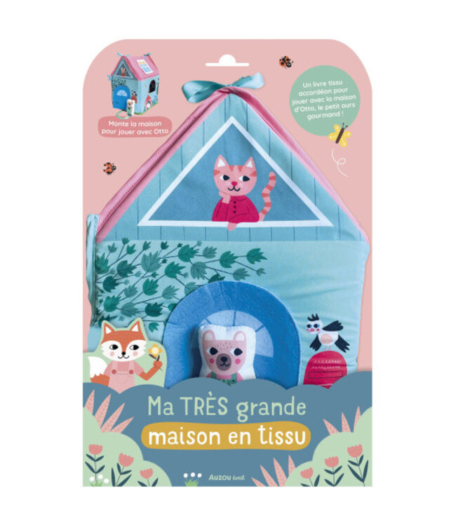 AUZOU LIVRE - MA TRÈS GRANDE MAISON EN TISSU