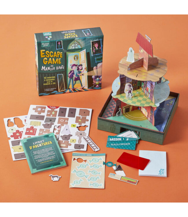 AUZOU JEU DE SOCIÉTÉ GAME - MANOIR HANTÉ