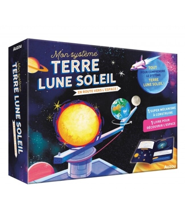 AUZOU MON SYSTÈME TERRE LUNE SOLEIL : EN ROUTE POUR L'ESPACE