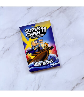 SCHOLASTIC LIVRE - SUPER CHIEN NO.11 : VINGT MILLE PUCES SOUS LES MERS
