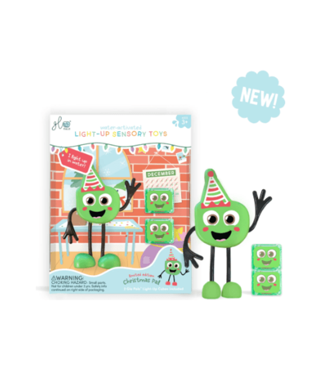 GLO PALS PERSONNAGE AVEC 2 CUBES LUMINEUX - PAL DE NOËL