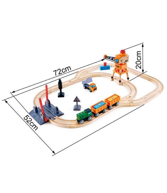 HAPE ENS. DE TRAIN - CROSSING & CRANE