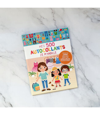 AUZOU MES 500 AUTOCOLLANTS - JE M'HABILLE