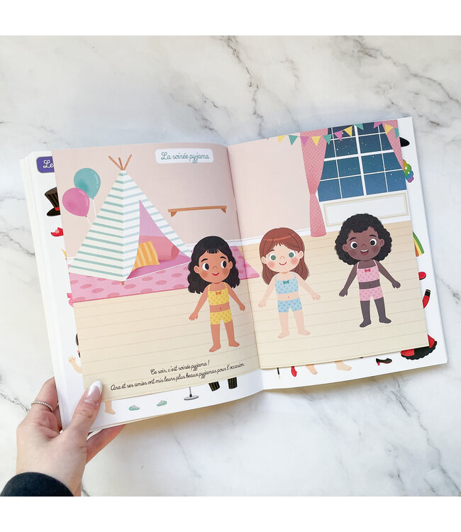 AUZOU MES 500 AUTOCOLLANTS - JE M'HABILLE