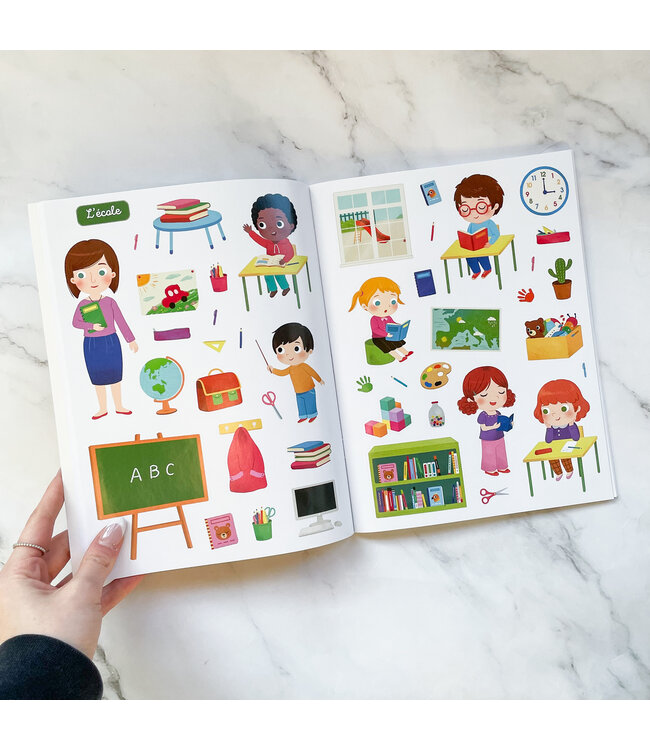 AUZOU MES 500 AUTOCOLLANTS - MA JOURNÉE