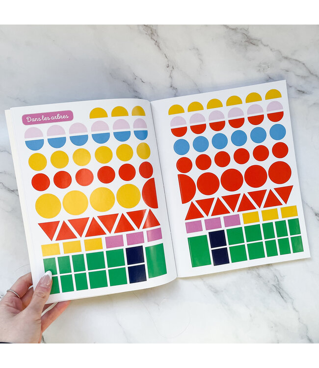 AUZOU 1000 GOMMETTES FORMES - LA FORÊT