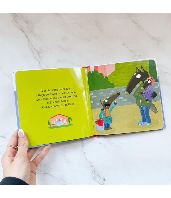 AUZOU LIVRE - P'TIT LOUP EST LE ROI DE LA GALETTE