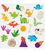 AUZOU POCHETTE CRÉATION - MASQUES ET TATTOOS DINO