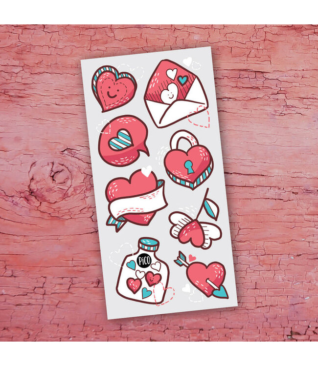 PiCO TATOO TATOUAGES TEMPORAIRES - ST-VALENTIN