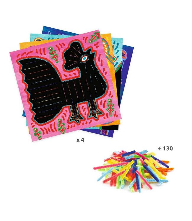 DJECO MON COFFRET D'ENFILAGE - TOUT DOUX