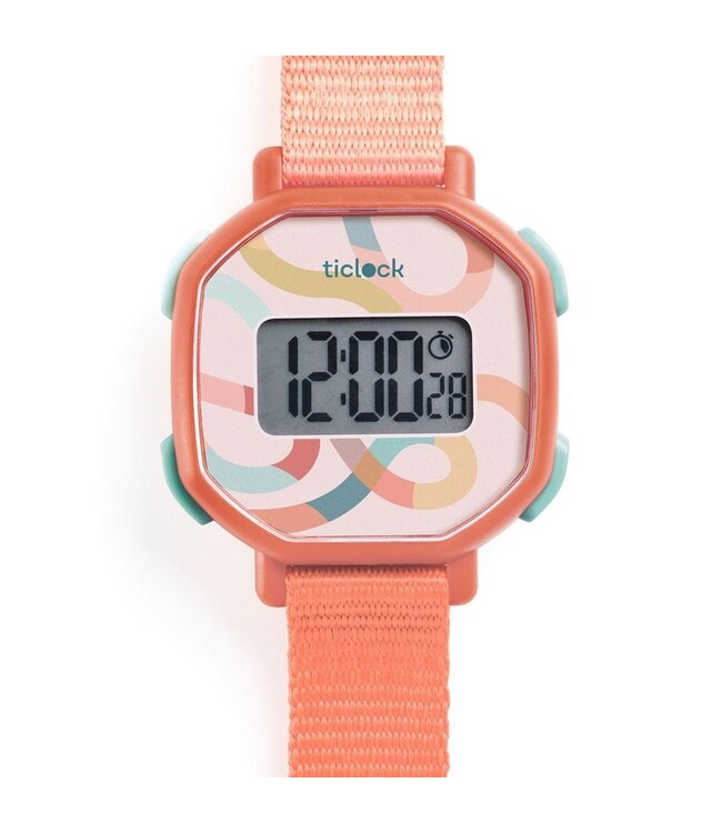 DJECO MONTRE DIGITALE - PASTEL VOLUTE