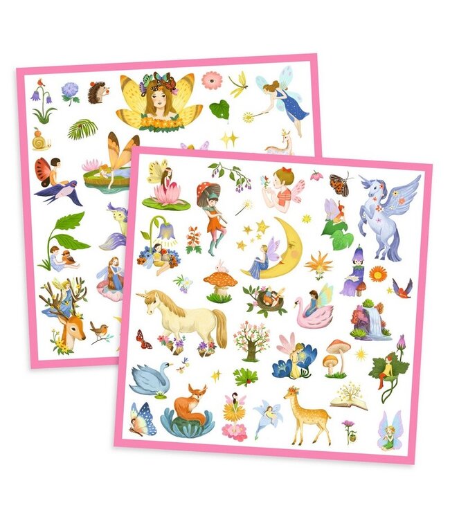 DJECO AUTOCOLLANTS MÉTALLISÉS - FANTASY