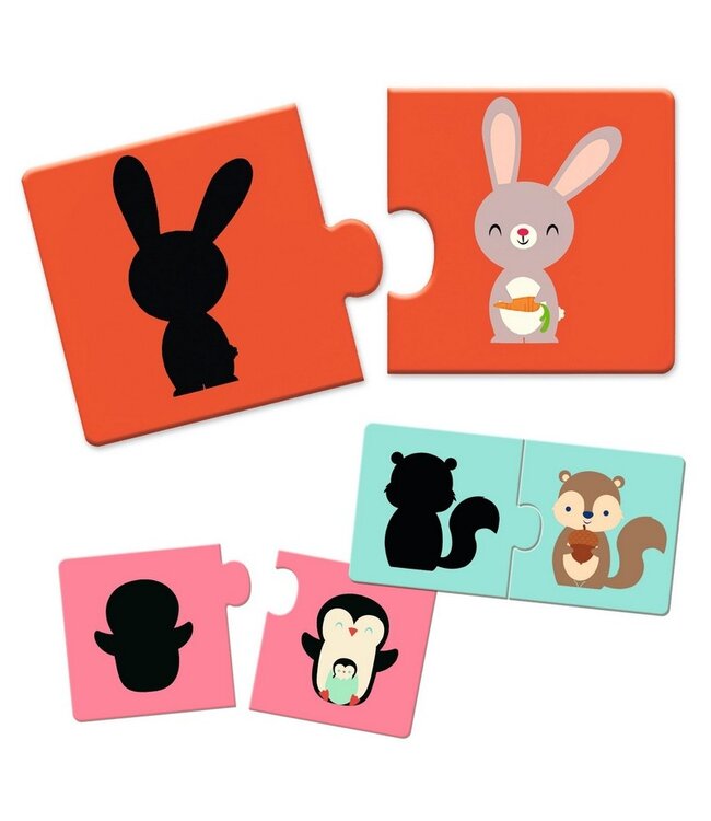 DJECO PUZZLE DUO - OMBRES