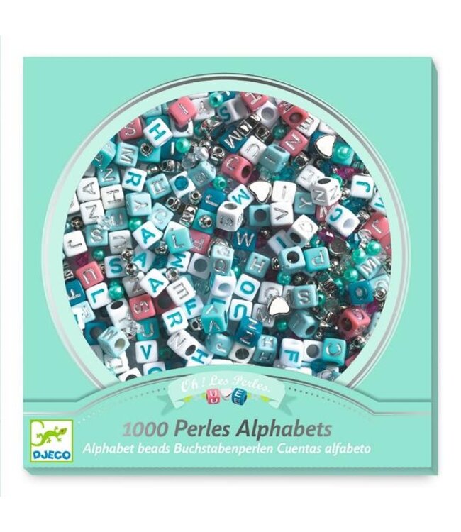 DJECO PERLES ALPHABET - ARGENT