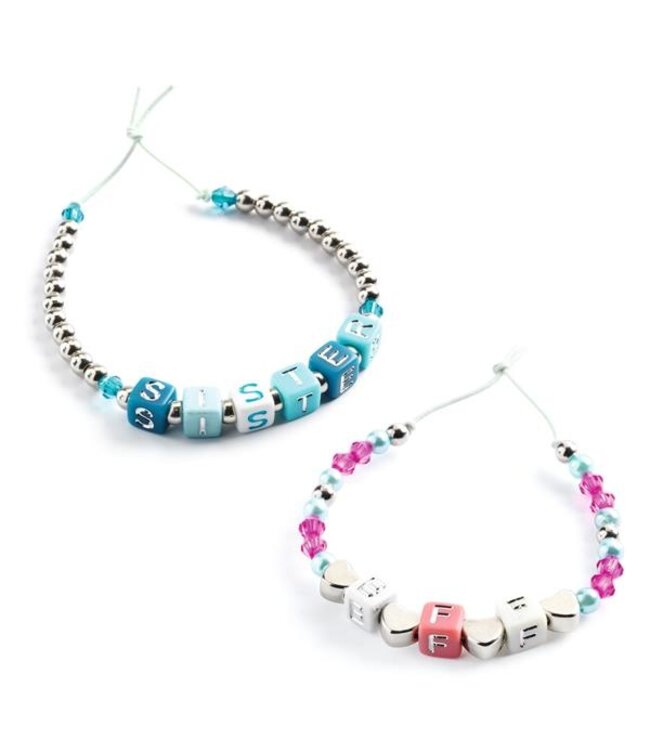 DJECO PERLES ALPHABET - ARGENT