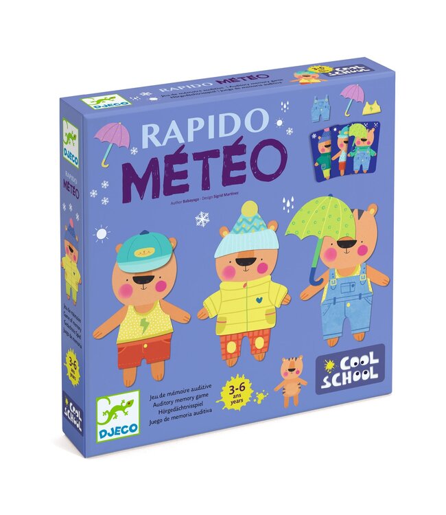 DJECO JEU - RAPIDO MÉTÉO
