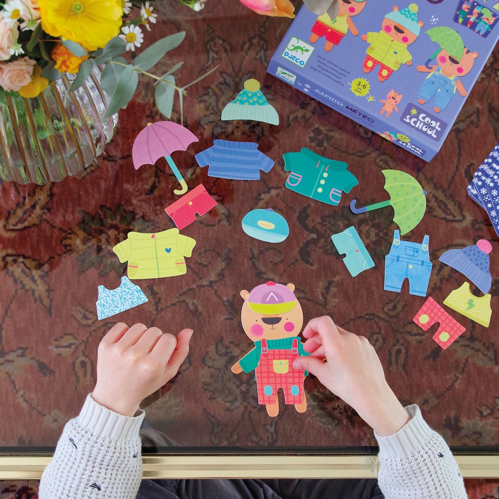  JEU - RAPIDO MÉTÉO - La Petite Penderie Illustration 