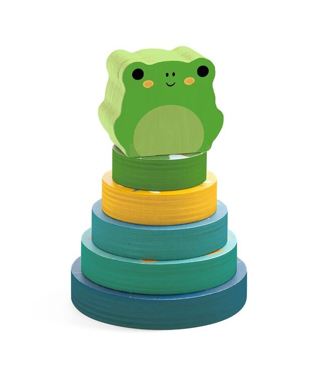 DJECO PUZZ ET STACK - RAINBOW