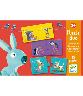 DJECO PUZZLE DUO - CONTRAIRES