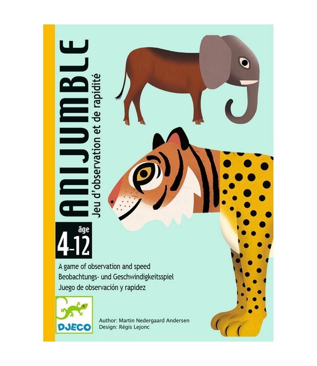 DJECO JEU DE CARTES - ANIJUMBLE