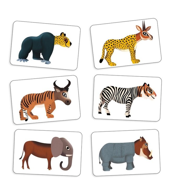 DJECO JEU DE CARTES - ANIJUMBLE