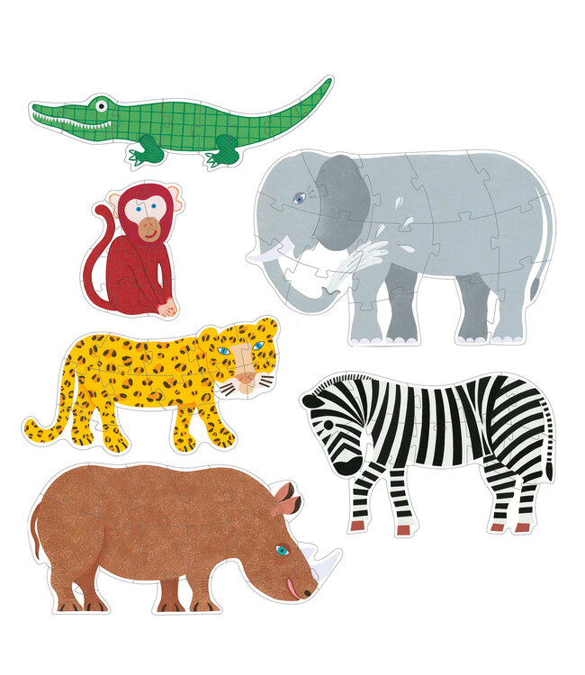 DJECO PUZZLE GÉANT - HENRI ET SES AMIS